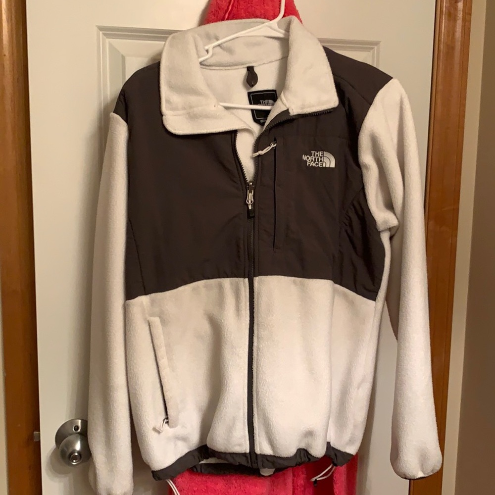 North face white coat